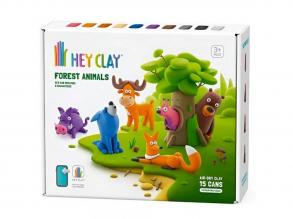 Hey Clay: Nagy gyurmaszett telefonos applikációval - Erdei állatok