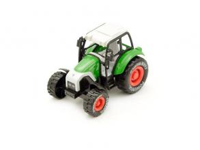 Fém traktor, 14 cm - többféle, 1 db