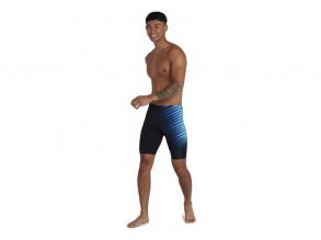 Placement Speedo férfi fekete/kék színű úszónadrág