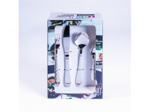 TOO KT-479 S Honey Silver 16 db-os ezüst evőeszköz készlet