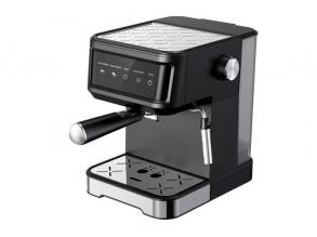 TOO CM-850-B Eszpresszó kávéfőző tejhabosítóval, érintő kapcsolókkal, 20 bar, 850W, fekete-rozsdamentes