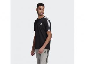 M 3S Sj T Adidas férfi fekete/fehér színű core póló