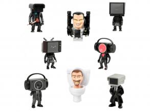 Skibidi WC mini figura, 11 cm, többféle, 1 db