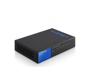 Linksys SMB LGS105 5port 10/100/1000Mbps LAN nem menedzselhető asztali Switch