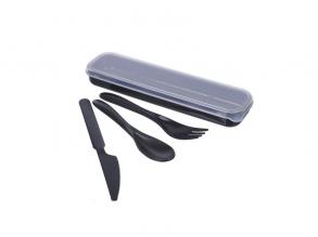 TOO KT-147-BK utazó evőeszköz szett