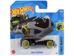 Hot Wheels: Skull Crusher fekete kisautó 1/64 - Mattel