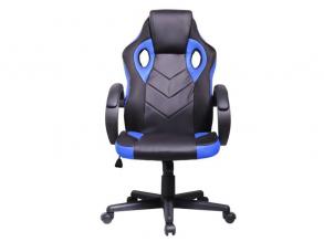 Iris GCH205BK fekete / kék gamer szék