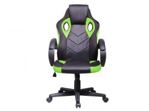 Iris GCH205BE fekete / zöld gamer szék
