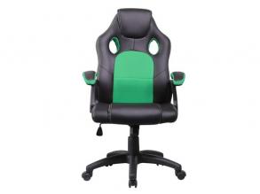 Iris GCH102BE fekete / zöld gamer szék