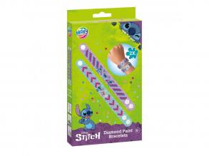 Stitch gyémántfestéses karkötő, 2 darab
