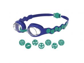 Infant Spot Goggle Speedo gyerek úszószemüveg lila/zöld színű