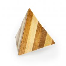 3D babmusz piramis puzzle, logikai játék