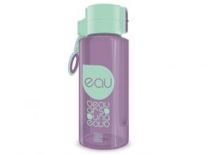 Pasztell zöld-lila kulacs 650ml