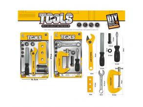 Ezermester szerszámkészlet sárga színben kétféle változatban 1db