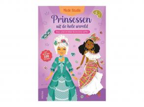 Divatstúdió album  Hercegnők a világ minden tájáról, 100 matricával