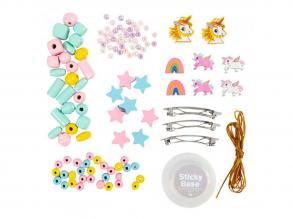 Mini hobby szett: ékszer nyaklánc karkötők fülbevalók készítéséhez