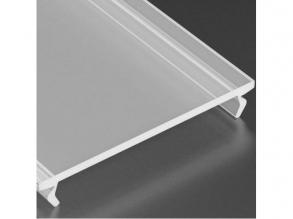 Alumínium profil fedő , 2 méter/db , FROZEN , DULIO alsó, ILEDO, INSO, SOLIS profilhoz
