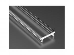 VÍZTISZTA fedő NEKEM8 alumínium profilhoz , 2 méter , UV-védett PMMA