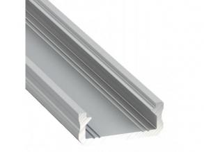 Alumínium U profil LED szalaghoz , 2 méter , CLICK MINI , LUMINES TYPE D