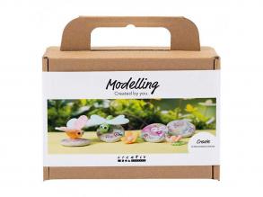 Mini hobby szett kőpor modellezéshez, többféle változat, 1 szett