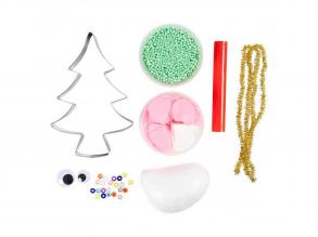 Mini hobby szett: karácsonyfa szörnyek modellezése