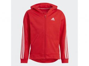 G 3S Fz Hd Adidas gyerek piros/fehér színű training pulóver