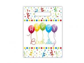 Happy Birthday parti táska 6db-os