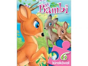 Mesés Kirakók: Bambi mesekönyv 6 kirakóval