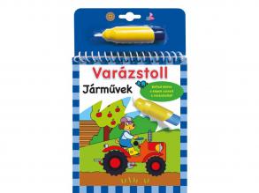 Varázstoll - Járművek kifestő