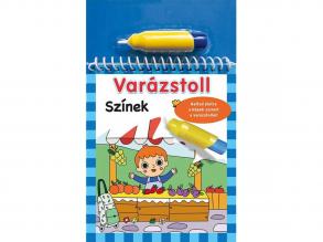 Varázstoll: Színek kifestő füzet