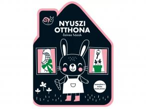 Színes házak - Nyuszi otthona babakönyv plüss oldalakkal