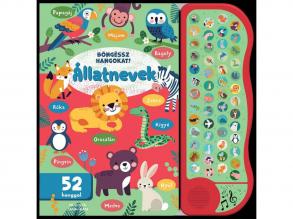 Böngéssz hangokat! - Állatnevek foglalkoztató könyv