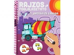 Rajzos foglalkoztató - A járművek világa