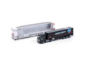 Cargo Truck fekete áruszállító kamion 30cm
