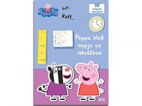 Peppa malac: Peppa első napja az iskolában matricás foglalkoztató könyv