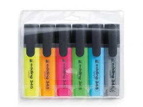 ICO: Edding 345/6 szövegkiemelő hat különféle színben