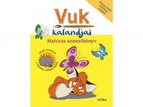 Móra: Dargay Attila és Fekete István - Vuk kalandjai matricás színezokönyv