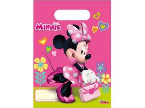 Minnie egér rózsaszín party táska 6db-os szett