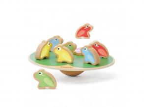 Classic World Egyensúlyozó vizililiom békákkal