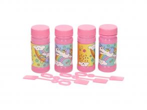 Egyszarvús buborékfújó szett - 4x50ml