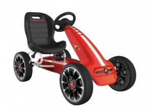HECHT ABARTH-RED GOKART PIROS, 3-6 ÉVES KORIG