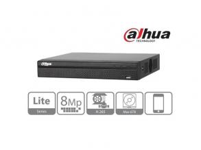 Dahua NVR2104HS-P-4KS2 4 csatorna/H265/80Mbps rögzítés/1x Sata/4x PoE hálózati rögzítő(NVR)