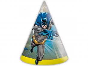 Batman papír party kalap 6db-os szett