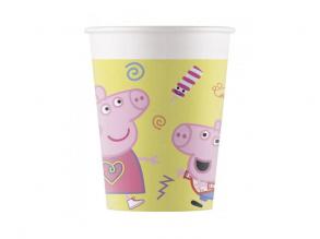 Peppa malac papírpohár - 200 ml, 8 db / csomag