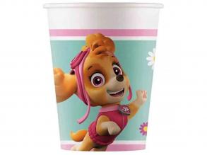 Mancs őrjárat papírpohár 8db-os szett 200ml