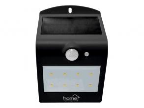 Home FLP 2/BK SOLAR napelemes fekete LED reflektor mozgásérzékelővel