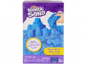 Kinetic Sand: Neon kék homokgyurma formákkal - Spin Master