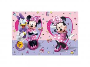 Minnie egér és Daisy mintás műanyag asztalterítő 120x180cm