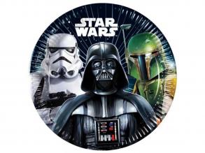 Star Wars 8db-os papírtányér szett 20cm-es