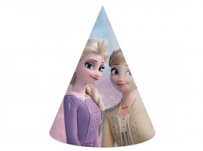 Jégvarázs 2 papír party kalap 6db-os szett